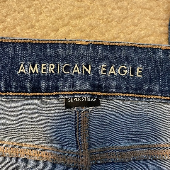 American eagle HI-rise artist flare jeans size 20 Long - Picture 4 of 6